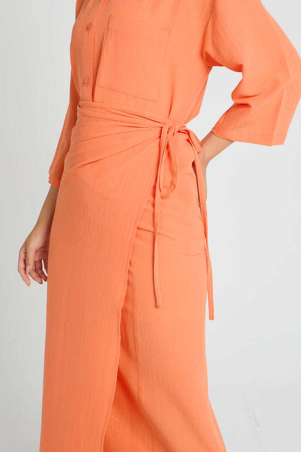Blossoming Summer Set in Orange