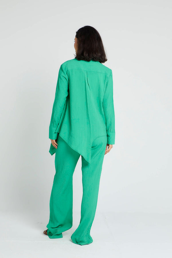 Bottom line Set in Emerald Green