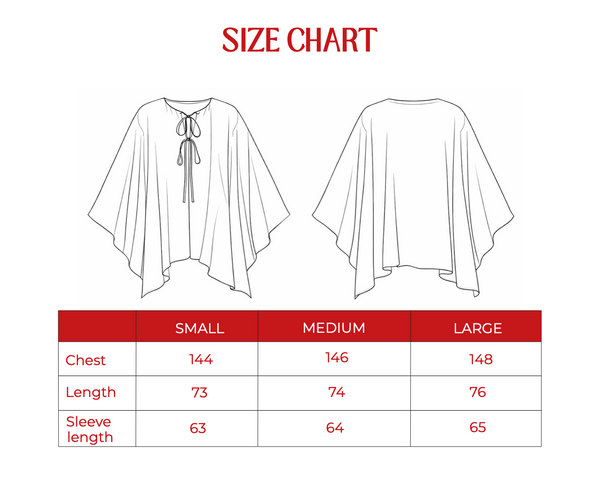 Satin Cape Set in Beige