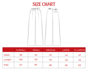 Asymmetric Waistband Trousers in Black
