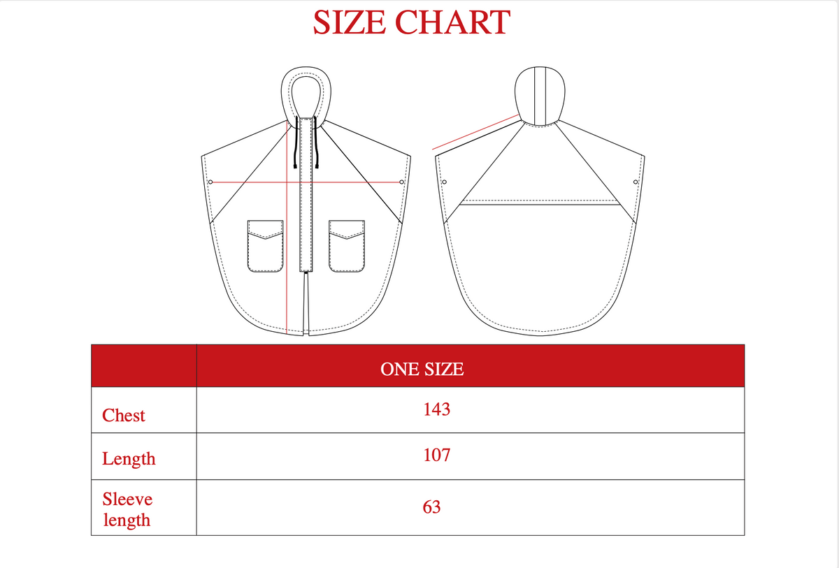 Product size guide