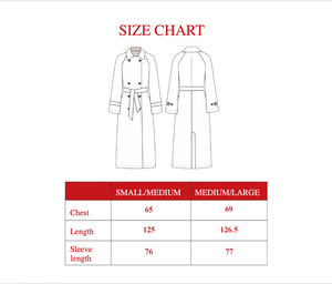 Oversized Light Trench in Black