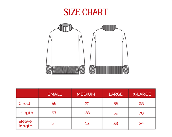 Oversized Sweater in Black