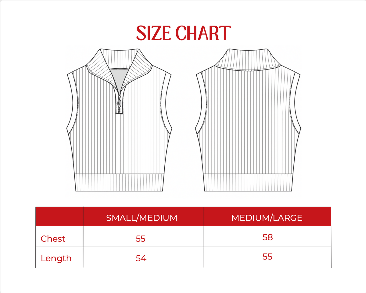 Product size guide