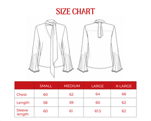 Crushed Chiffon Set in Brown