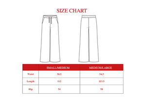 Drawstring Linen Pants in Beige