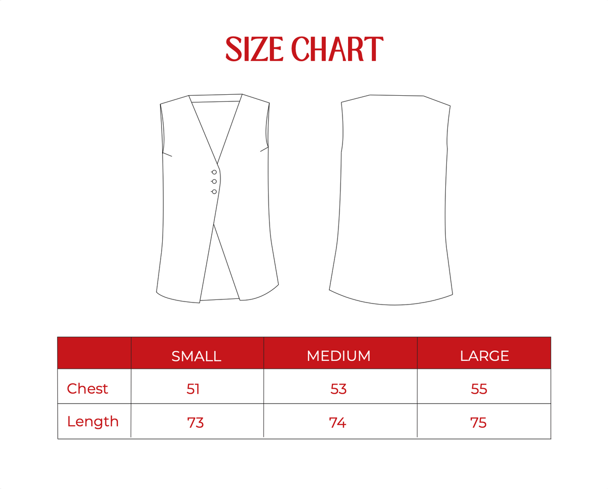 Product size guide