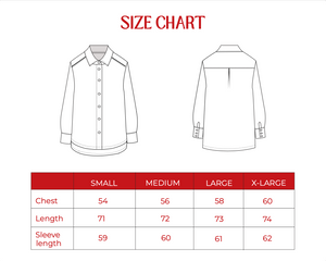 Striped Shirt in Burgundy