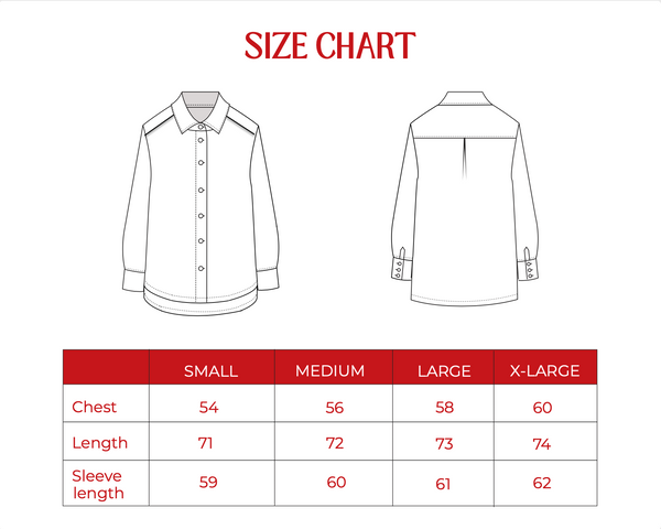 Striped Shirt in Burgundy