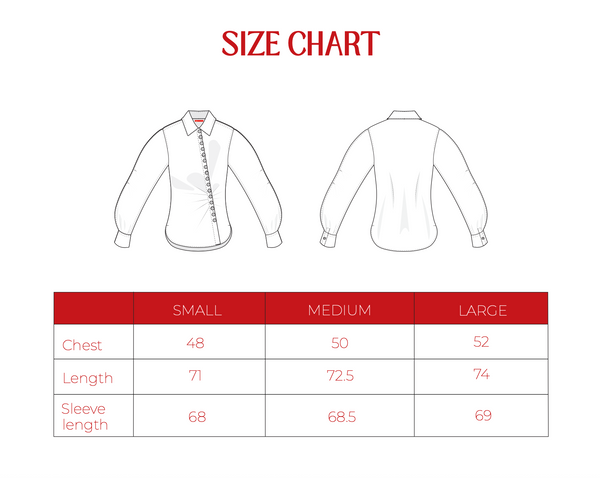 Multicolored Button Up Shirt in White