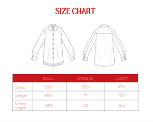 Poplin Shirt in Orange