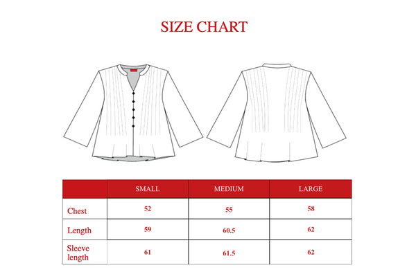 Pleated Linen shirt in White