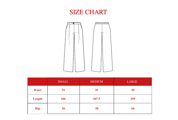 Linen Mandarin Pants in Beige