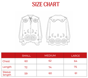 Embroidered Shirt in Blue