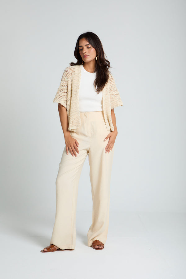 Sunny Day Cardigan in Beige