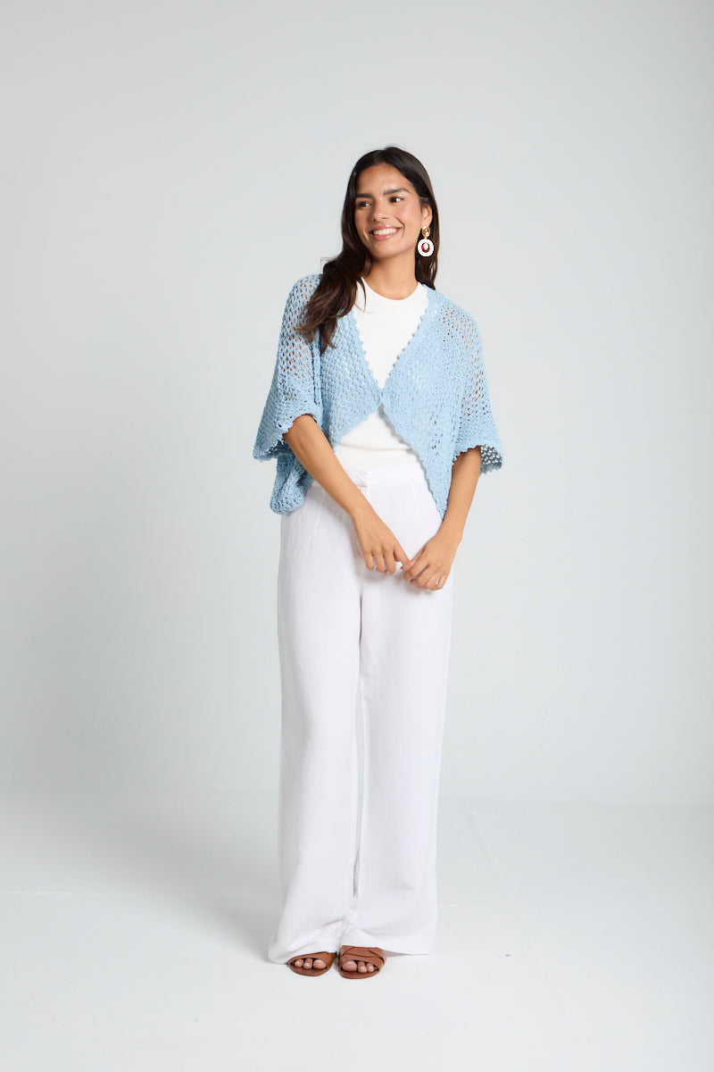 Sunny Day Cardigan in Blue