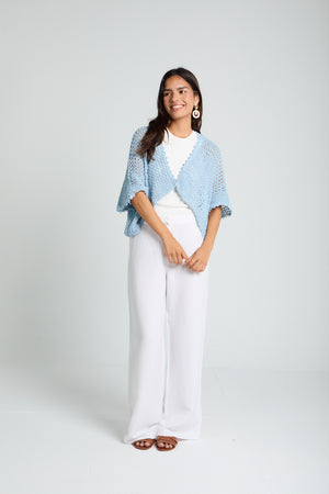 Sunny Day Cardigan in Blue