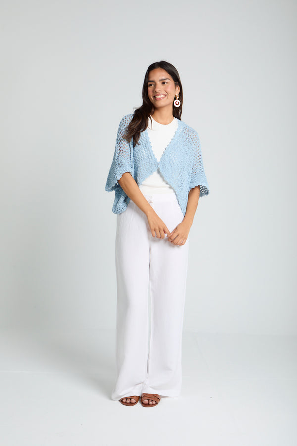 Sunny Day Cardigan in Blue