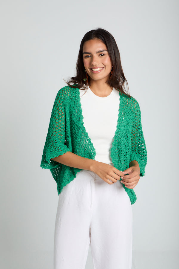 Sunny Day Cardigan in Green