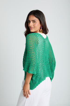Sunny Day Cardigan in Green