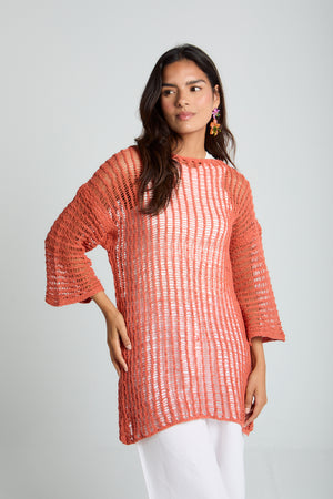 Island Dream jumper in Brick