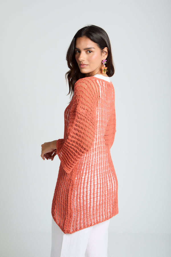 Island Dream jumper in Brick