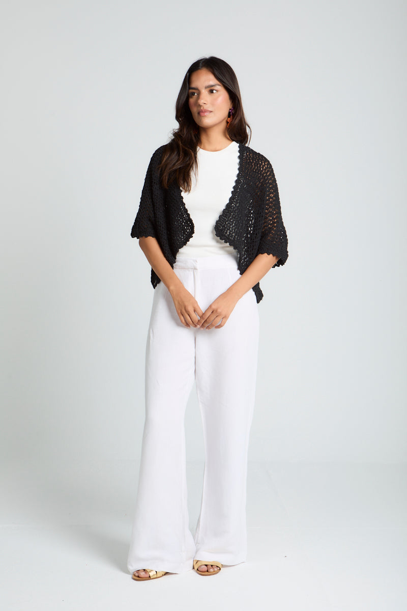 Sunny Day Cardigan in Black