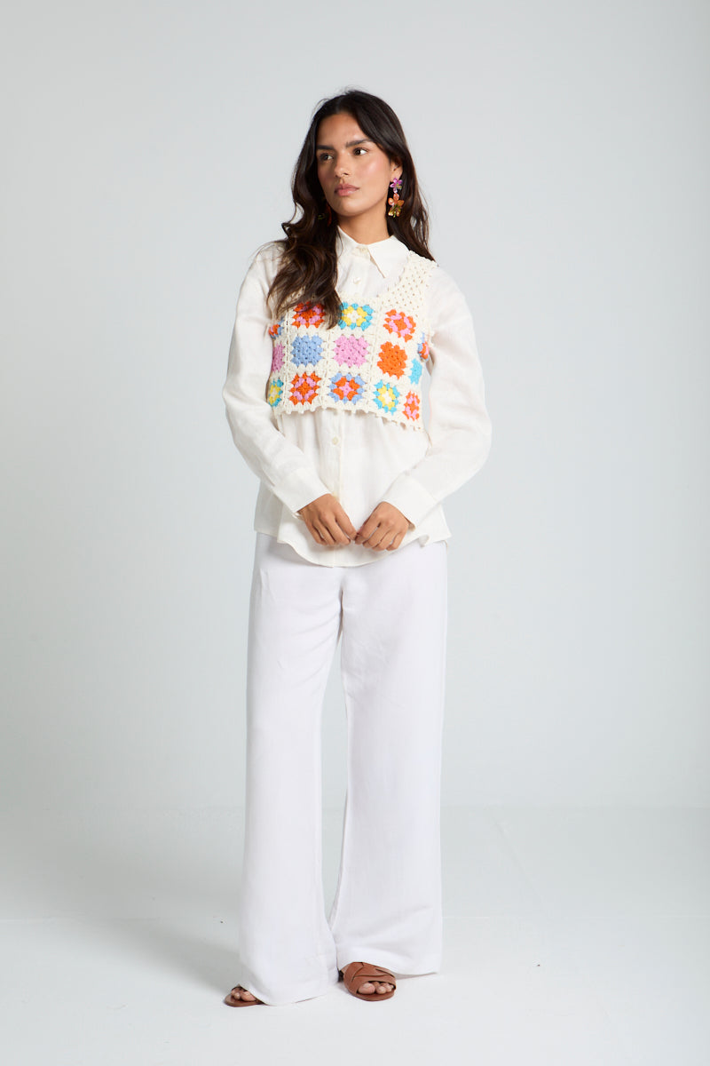 Blooming Crochet Top
