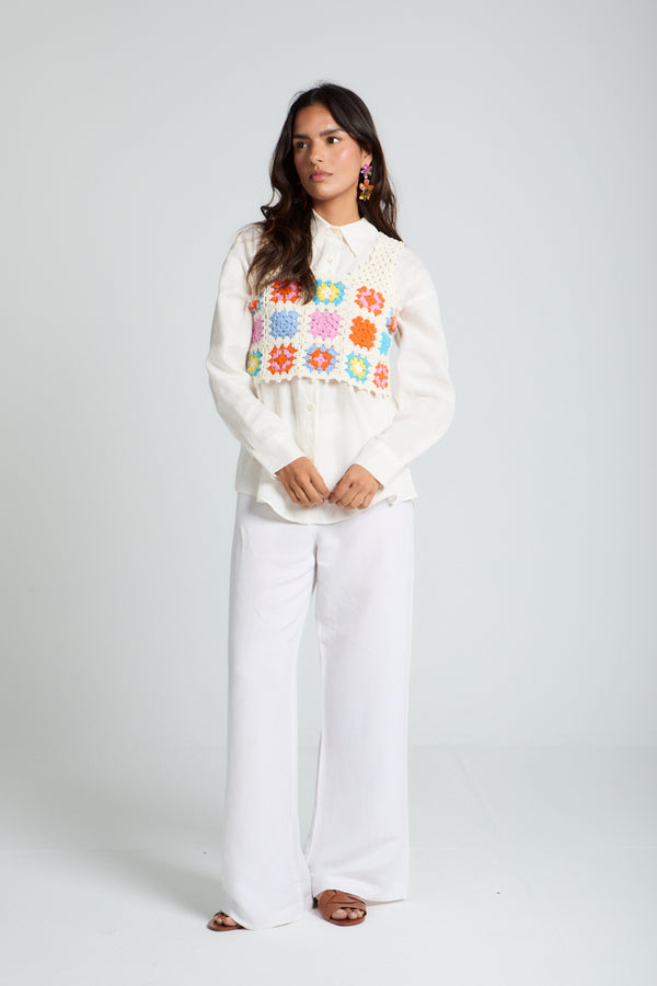 Blooming Crochet Top
