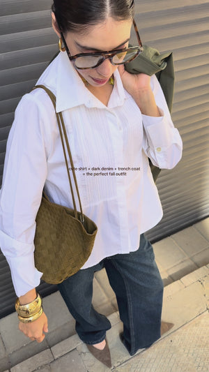 Piano Pleats Shirt