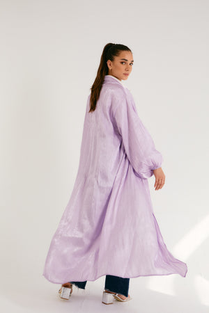 Bedazzled Kaftan in Lilac