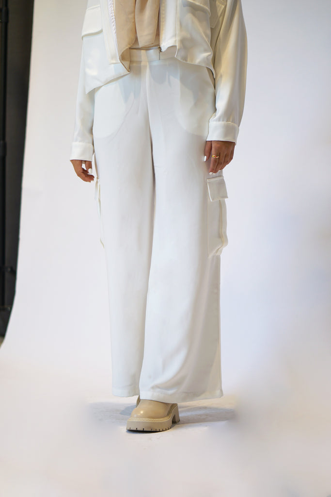 Utility Pants in White