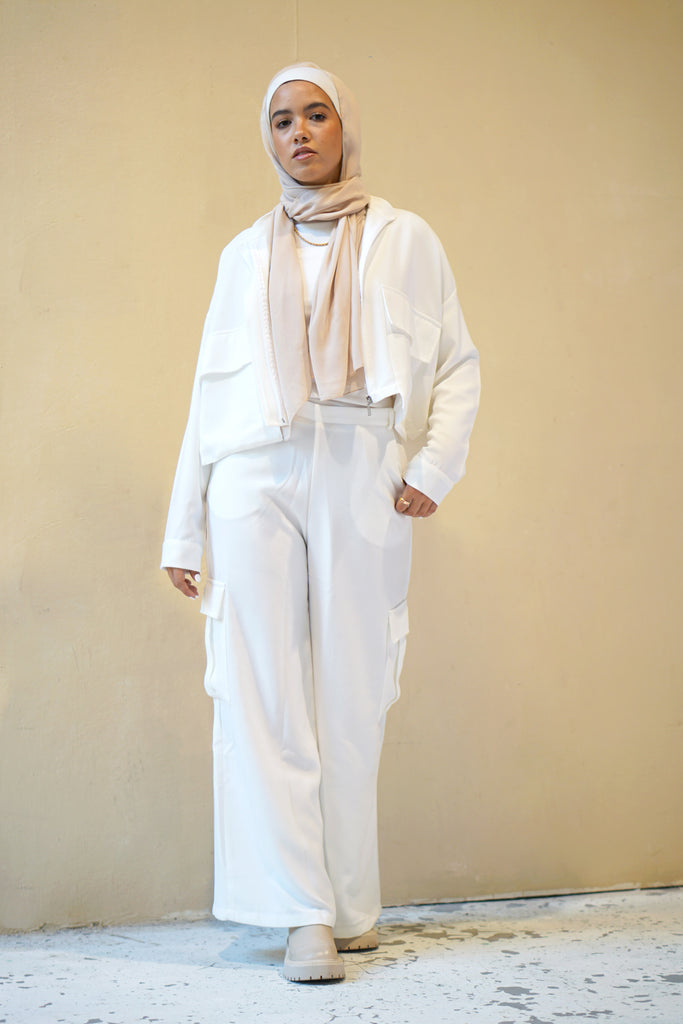 Utility Pants in White