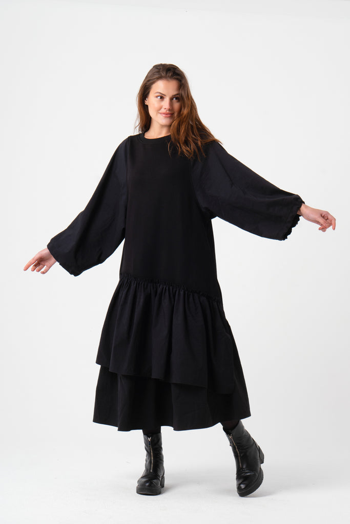 Queen of Hearts Black Dress